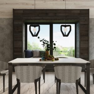 Pendant Lamp Tres Black Modern Single Pendants Great Lighting UK Ltd