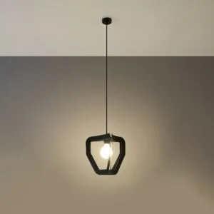Tres Pendant - Black Black Pendant Lights Great Lighting UK Ltd