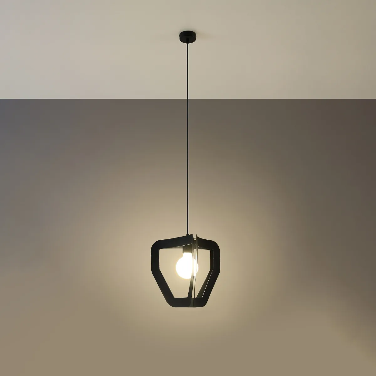 Tres Pendant - Black Black Pendant Lights Great Lighting UK Ltd