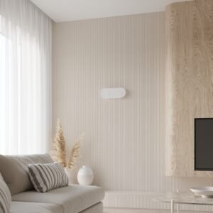 Wall Lamp Saccon White Box Wall Lights Great Lighting UK Ltd