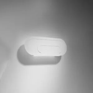 Saccon Wall Light - White Box Wall Lights Great Lighting UK Ltd