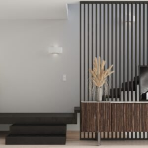 Wall Lamp Magnus White Box Wall Lights Great Lighting UK Ltd