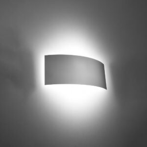 Wall Lamp Magnus White Box Wall Lights Great Lighting UK Ltd