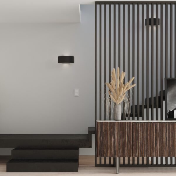 Wall Lamp Magnus Black Box Wall Lights Great Lighting UK Ltd