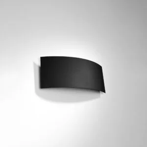 Magnus Wall Light - Black Black Wall Lights Great Lighting UK Ltd