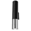 Loopez Wall Light - Black / Chrome Black & Chrome Lights Great Lighting UK Ltd