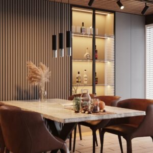 Ceiling Lamp Loopez Black / Chrome Single Ceiling Lights Great Lighting UK Ltd