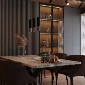 Loopez Wall Light - Black / Copper Double Wall Lights Great Lighting UK Ltd