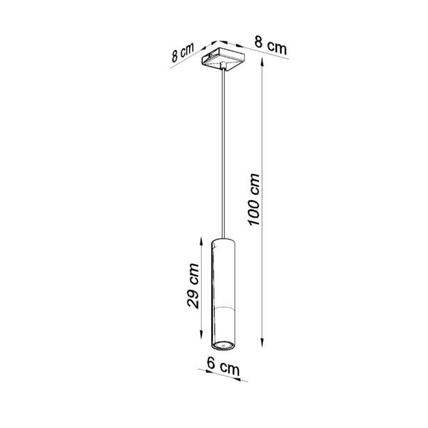 Pendant Lamp Loopez 1 Black/copper Modern Pendant Lights Great Lighting UK Ltd