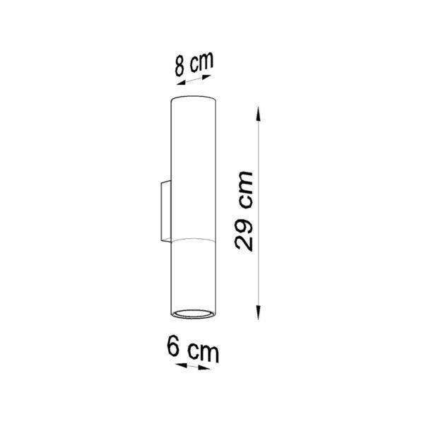 Wall Lamp Loopez Black/golden Modern Indoor Wall Lights Great Lighting UK Ltd