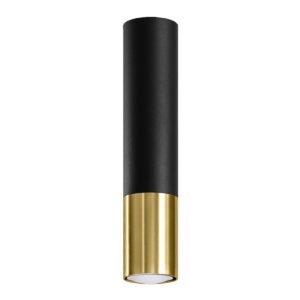 Ceiling Lamp Loopez Black/golden Modern Ceiling Lights Great Lighting UK Ltd