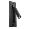 Enif Wall Light - Black Black Wall Lights Great Lighting UK Ltd