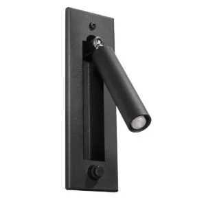 Enif Wall Light - Black Black Wall Lights Great Lighting UK Ltd