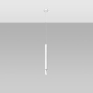 Pendant Lamp Wezyr 1 White Modern Single Pendants Great Lighting UK Ltd