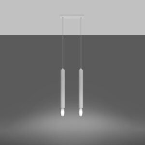 Pendant Lamp Wezyr 2 White Multi Pendants Great Lighting UK Ltd