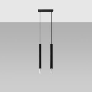 Pendant Lamp Wezyr 2 Black Multi Pendants Great Lighting UK Ltd