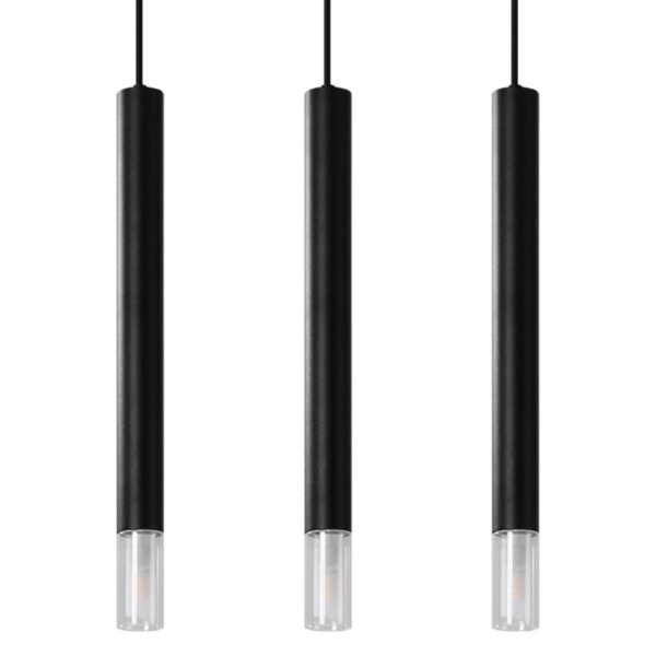 Pendant Lamp Wezyr 3 Black