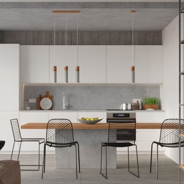 Pendant Lamp Zane 3 Grey - Image 6
