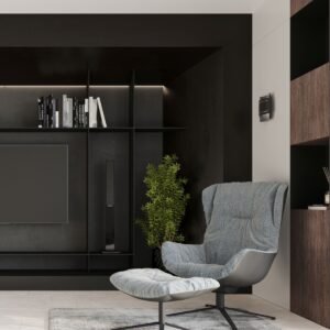 Wall Lamp Hestia Black Single Wall Lights Great Lighting UK Ltd