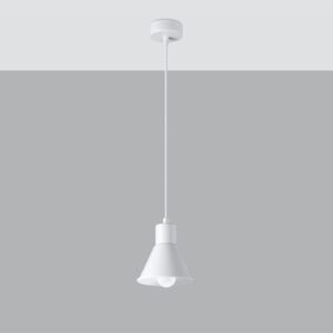 Pendant Lamp Taleja 1 White [e27] Modern Single Pendants Great Lighting UK Ltd