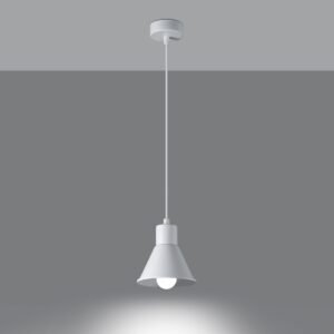 Pendant Lamp Taleja 1 White [e27] Modern Single Pendants Great Lighting UK Ltd