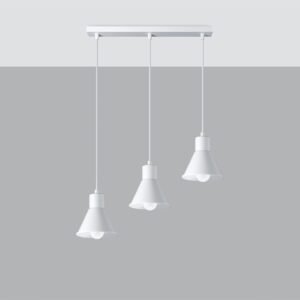 Pendant Lamp Taleja 3 White [e27] Multi Pendants Great Lighting UK Ltd