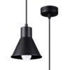 Pendant Lamp Taleja 1 Black [e27] Modern Single Pendants Great Lighting UK Ltd
