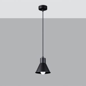Pendant Lamp Taleja 1 Black [e27] Modern Single Pendants Great Lighting UK Ltd