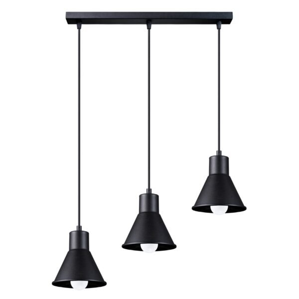 Pendant Lamp Taleja 3 Black [e27]