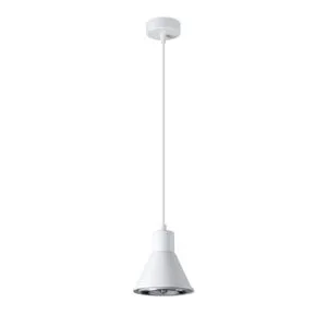 Taleja Single Pendant White - ES111 Minimalist Lighting Great Lighting UK Ltd