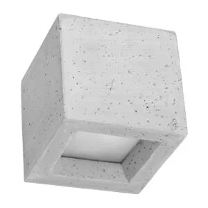 Concrete Wall Light Leo Concrete Wall Lights Great Lighting UK Ltd