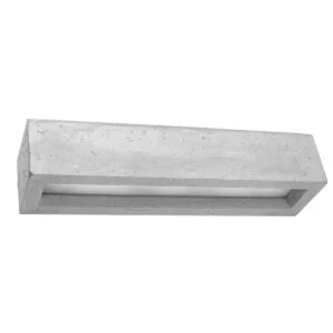 Concrete Wall Light Vega 50 Box Wall Lights Great Lighting UK Ltd