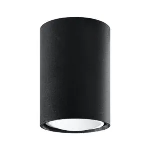 Ceiling Lamp Lagos 10 Black Modern Single Ceiling Lights Great Lighting UK Ltd