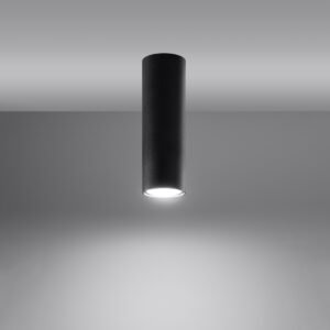 Ceiling Lamp Lagos 20 Black Single Ceiling Lights Great Lighting UK Ltd