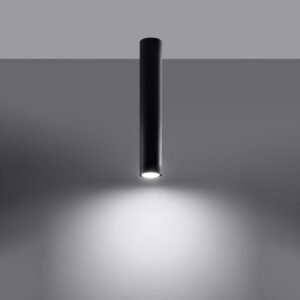 Ceiling Lamp Lagos 40 Black Single Ceiling Lights Great Lighting UK Ltd