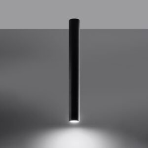 Ceiling Lamp Lagos 60 Black Single Ceiling Lights Great Lighting UK Ltd