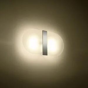 Salia Wall Light - White Panel Wall Lights Great Lighting UK Ltd