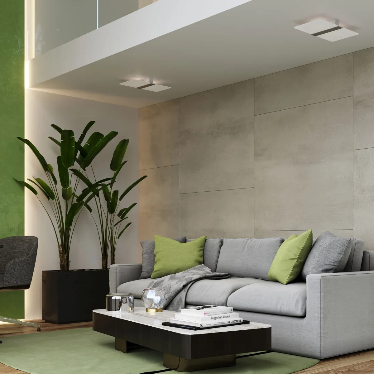 Azalia Ceiling or Wall Light - White Panel Wall Lights Great Lighting UK Ltd