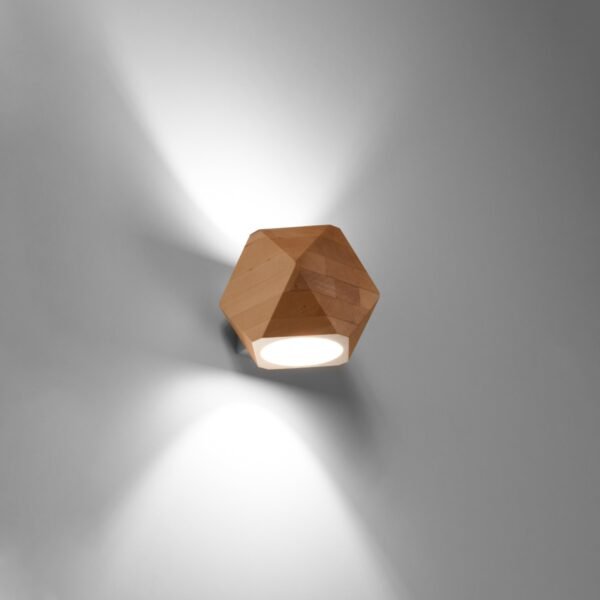 Wall Lamp Woody Natural Wood - Image 3