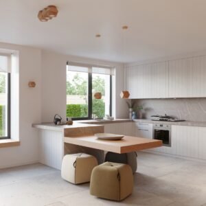 Ceiling Lamp Woody 1 Natural Wood Single Ceiling Lights Great Lighting UK Ltd