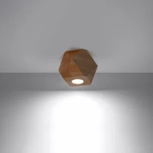 Wooden Pendant Ceiling Light Woody Single Modern Single Ceiling Lights Great Lighting UK Ltd
