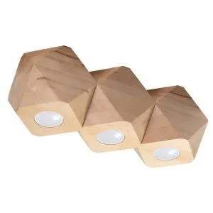Wooden Pendant Ceiling Light Woody Three Light Wooden Lighting Great Lighting UK Ltd