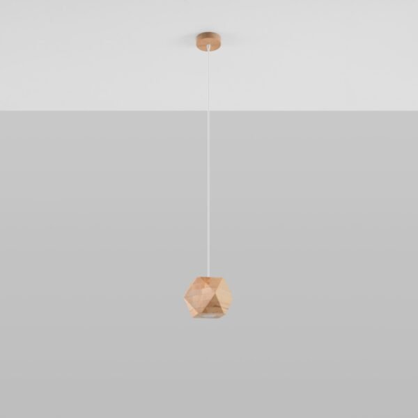 Pendant Lamp Woody Natural Wood - Image 2