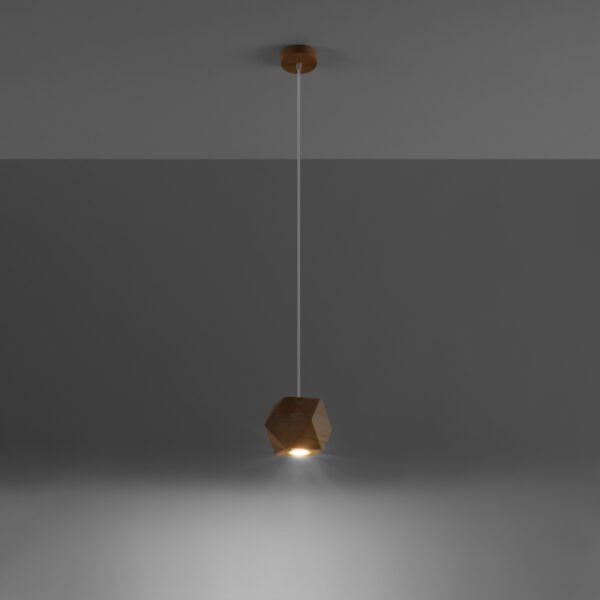 Pendant Lamp Woody Natural Wood - Image 3