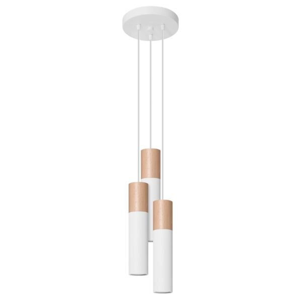 Pendant Lamp Pablo 3p White