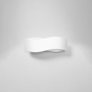 Wall Lamp Tila 40 White Box Wall Lights Great Lighting UK Ltd