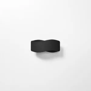 Tila 30cm Wall Light - Black Black Wall Lights Great Lighting UK Ltd