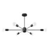 Chandelier Lango 6 Black New Arrivals Great Lighting UK Ltd