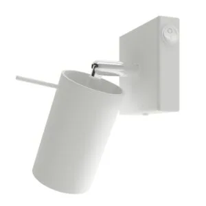 Ring Wall Light - White / With Switch Switched Wall and Reading Lights Great Lighting UK Ltd