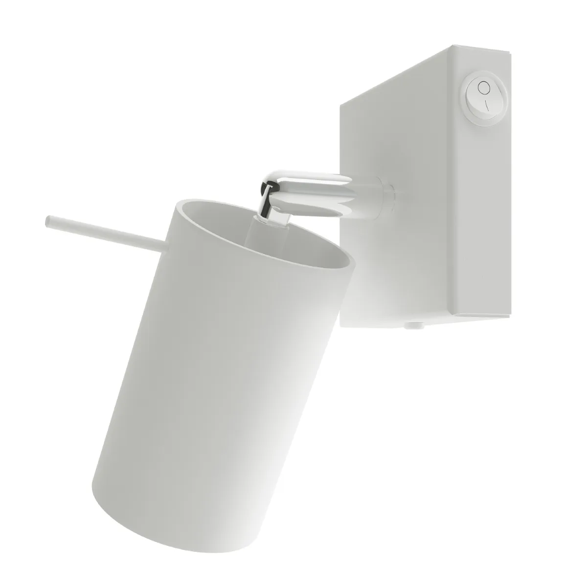 Ring Wall Light - White / With Switch Switched Wall and Reading Lights Great Lighting UK Ltd